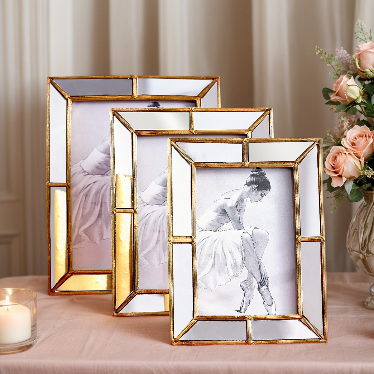 Bamboo Photo Frame - إطار صور واحد، إطار بسيط من