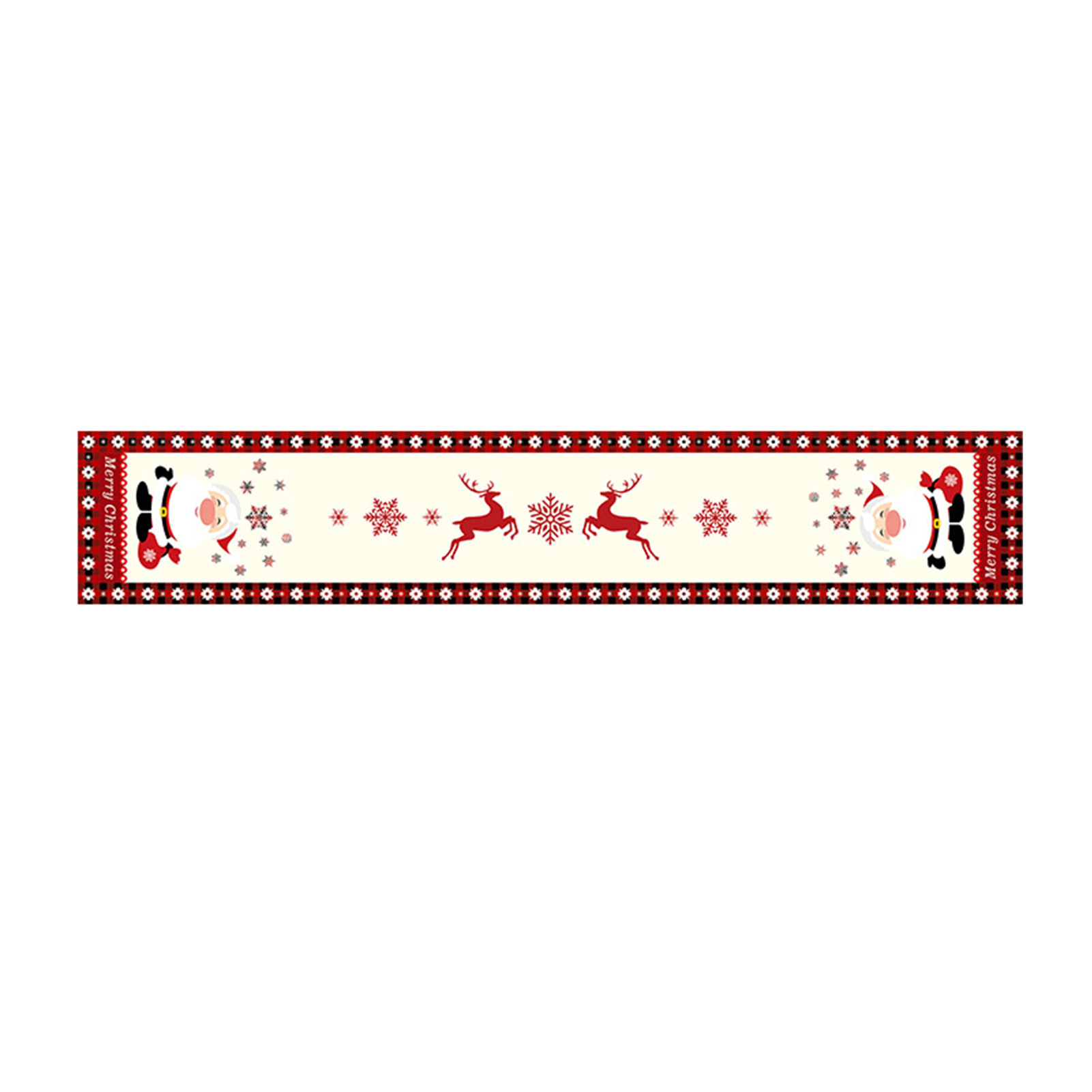 مفرش طاولة عيد الميلاد الزهري  - مراجعة Linen Table Runner وسعره