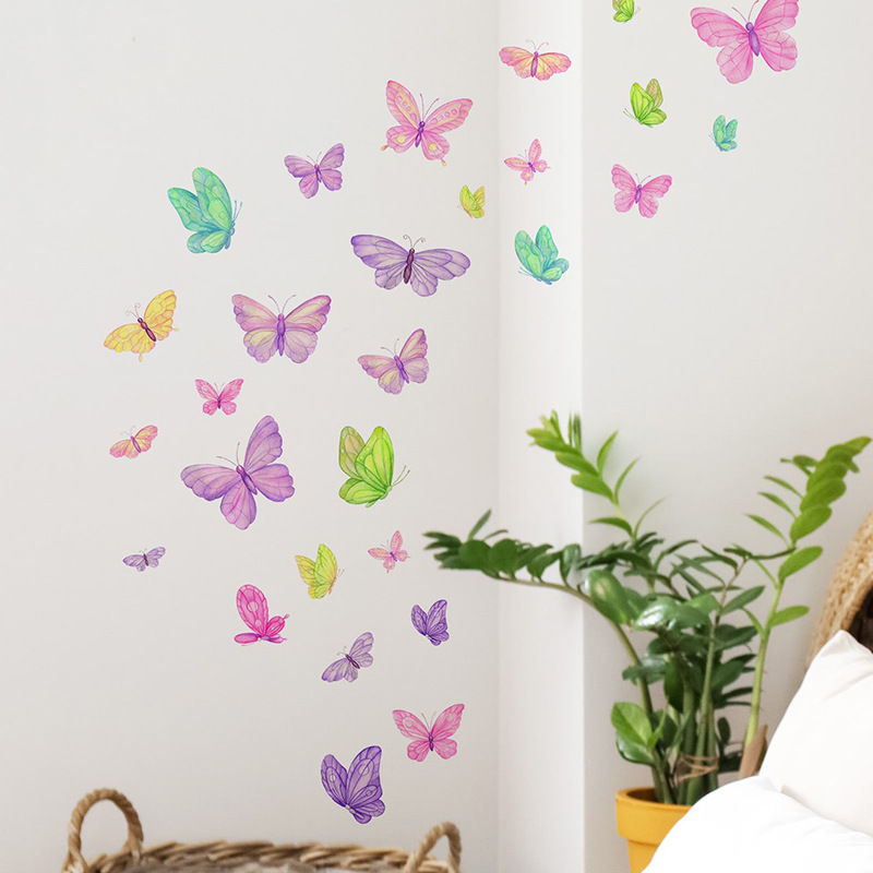 ملصقات حائط على شكل فراشة روما - مراجعة Home Decor Indonesia وسعره