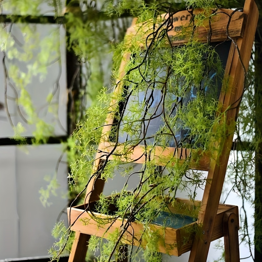 1 قطعة، نباتات صناعية بطول 140 - مراجعة Rattan Plant Basket وسعره