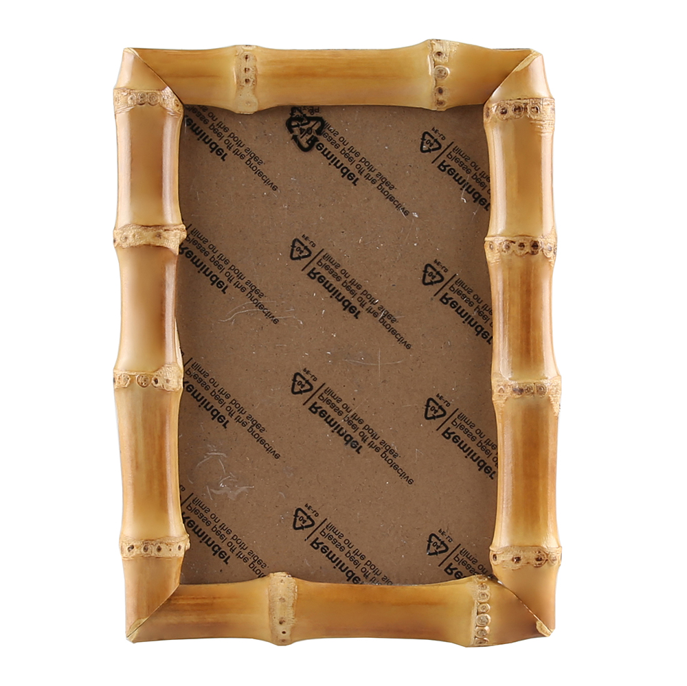 إطار صور يدوي الصنع من جذور ال - مراجعة Bamboo Photo Frame وسعره