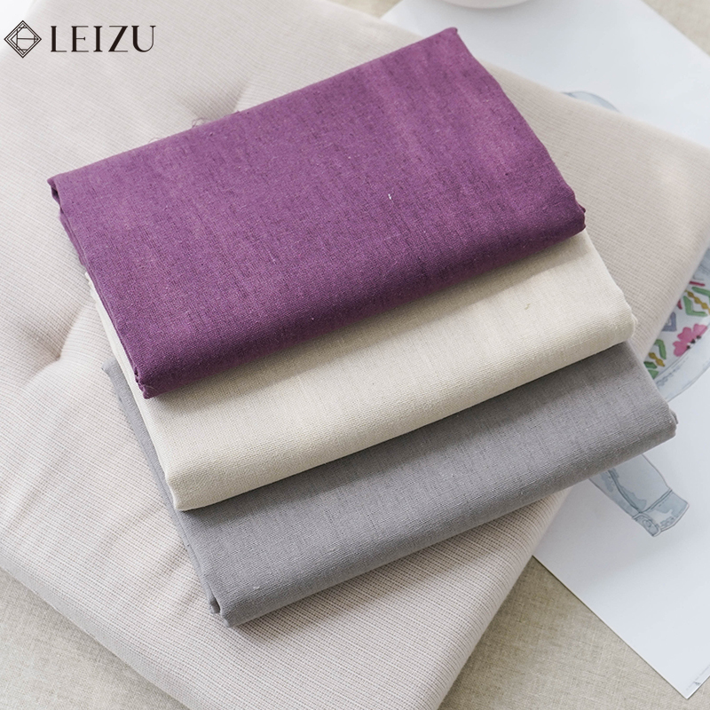0.5/1/2 ياردة بلون نسيج القطن  - مراجعة Linen Table Runner وسعره