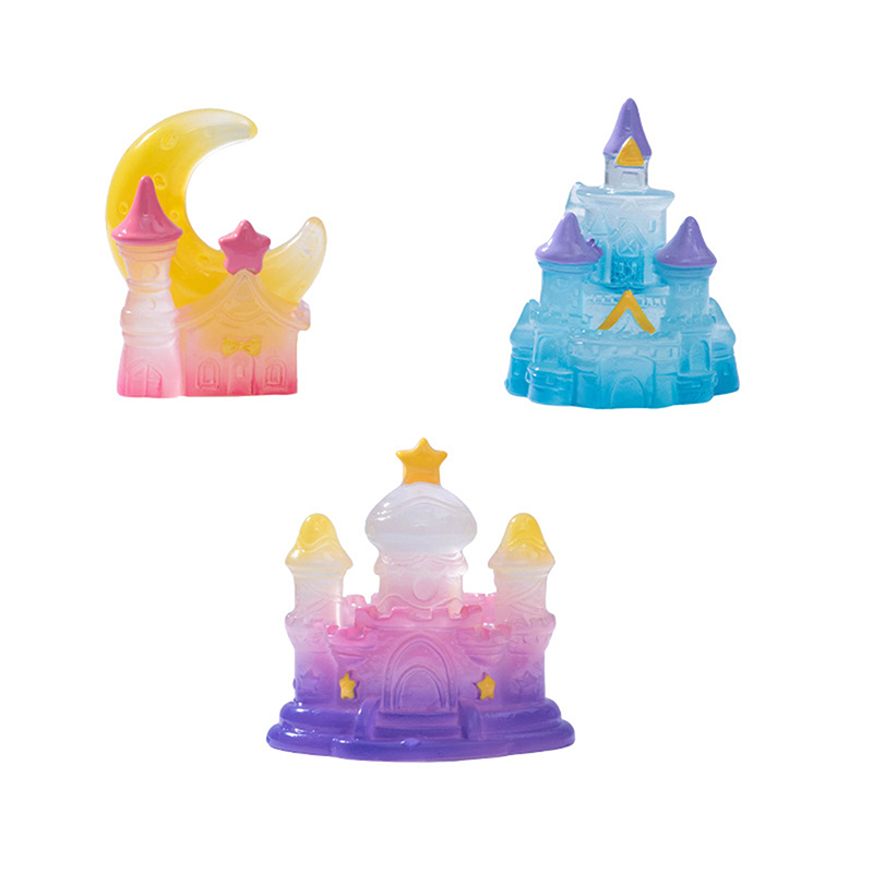 قلعة صغيرة مضيئة زخرفة المناظر - مراجعة Home Decor Za وسعره